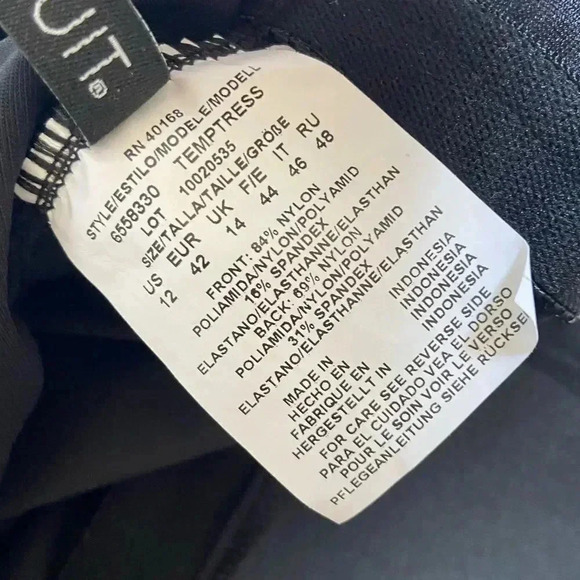 NEW Miraclesuit Petal Pusher Temptress One Piece Swimsuit size 12 - Picture 8 of 12